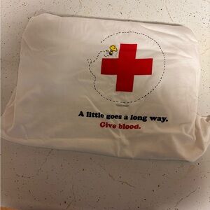 White Red Cross Snoopy T Shirt